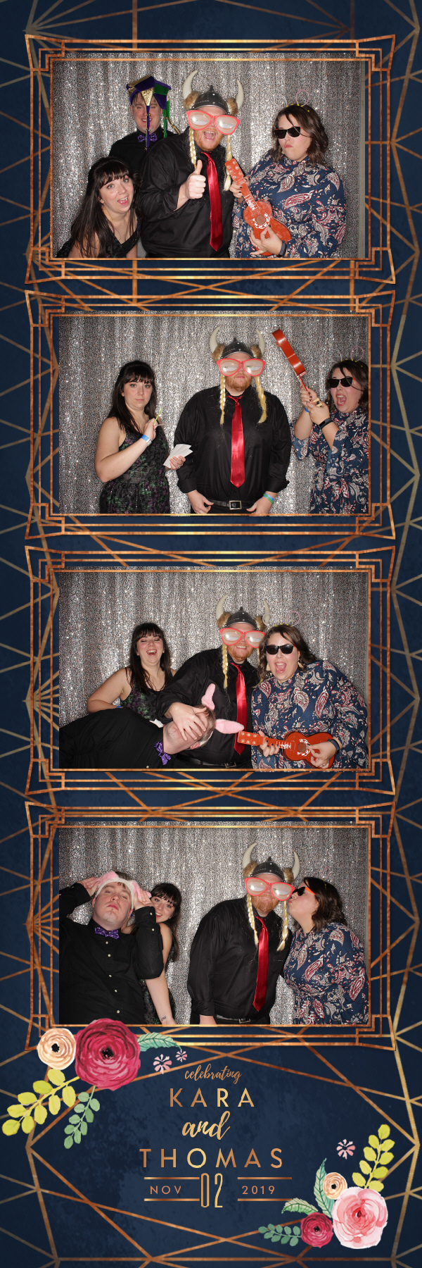 Kara and Thomas Wedding | View more photos from the event at gallery.photoboothbillings.com/u/PhotoBoothBillings/Kara-and-Thomas-Wedding